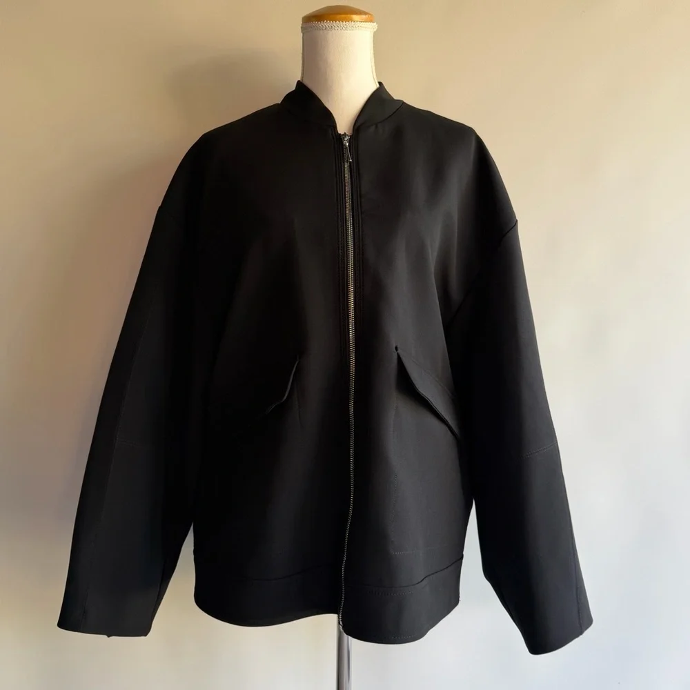 MNG Oversized Bomber Jacket - sz L